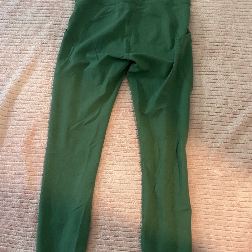 Womens Green Lululemon Leggings